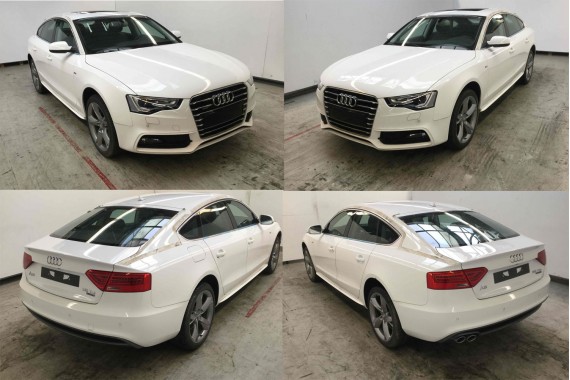 AUDI A5 SPORTBACK BOCZEK DYWAN TAPICERKA BAGAZNIKA 8T8864483 8T8861529 8T0863463 8T8863879M 8T8863880M boczki bagażnik tapicerka