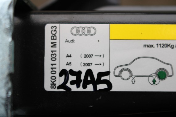 AUDI A4 A5 LEWAREK PODNOŚNIK 8K0011031M 8K0011031D 8K0011031G 8K0011031K 8K0011031C 8K0011031D 8K0011031G 8K0011031K 8K0011031M