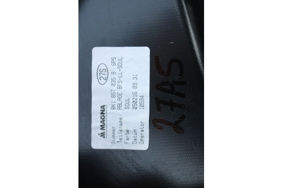 AUDI A4 A5 SCHOWEK KONSOLI PASAŻERA 8K1857035F 8K1 857 035 F 8K 8T 6PS czarny LIFT prawy 8K1857124 8K1857104 8K1857035 8K1857035