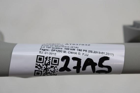 AUDI A4 A5 Q2 Q5 Q7 RĄCZKI PODSUFITKI 8R0857607H 8R0 857 607 H 8R0857607 RĄCZKA KOMPLET uchwyt 8R0857607D VW AMAROK 8R0857607H