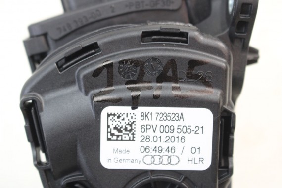 AUDI A4 A5 A6 A7 A8 Q5 PEDAŁ GAZU 8K1723523A 8K1 723 523 A 8K 8T 8R 4G 4H 8K1723523 b8 c6 d4 potencjometr FL LIFT 8K1723523A