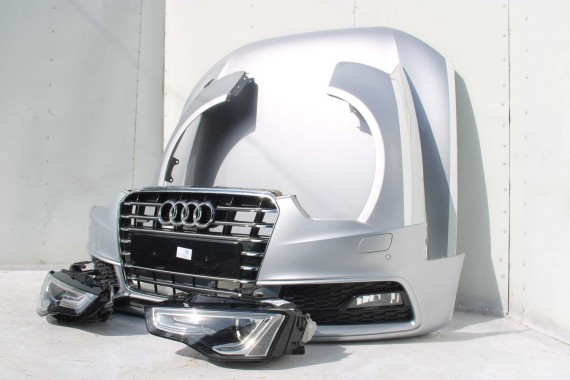 AUDI A5 LIFT PRZÓD 8T LZ7G maska błotniki zderzak pas przedni wzmocnienie błotnik lampy Xenon Led L5L5 8T FL 8T0941005C S-LINE