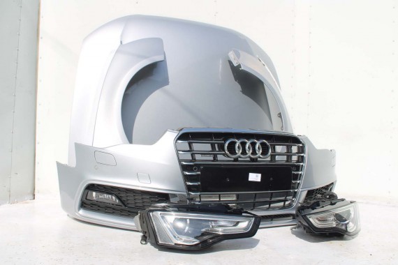 AUDI A5 LIFT PRZÓD 8T LZ7G maska błotniki zderzak pas przedni wzmocnienie błotnik lampy Xenon Led L5L5 8T FL 8T0941005C S-LINE