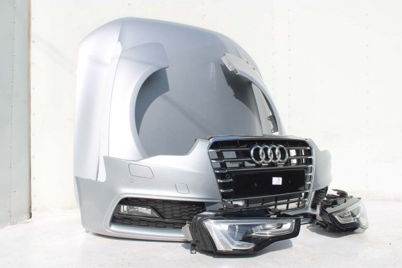 AUDI A5 LIFT PRZÓD 8T LZ7G maska błotniki zderzak pas przedni wzmocnienie błotnik lampy Xenon Led L5L5 8T FL 8T0941005C S-LINE