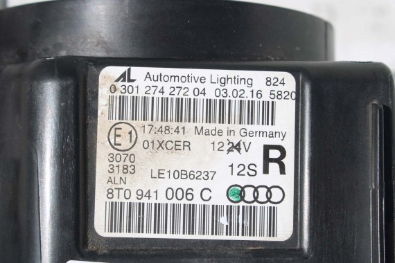 AUDI A5 LIFT PRZÓD 8T LZ7G maska błotniki zderzak pas przedni wzmocnienie błotnik lampy Xenon Led L5L5 8T FL 8T0941005C S-LINE