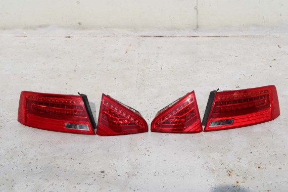 AUDI A5 SPORTBACK TYŁ ZDERZAK tylny + KLAPA BAGAŻNIKA LAMPY LED 8T 8T8 T9T9 LY9C S-LINE lampa 8T8945095F 8T8945096F 8T0945093C