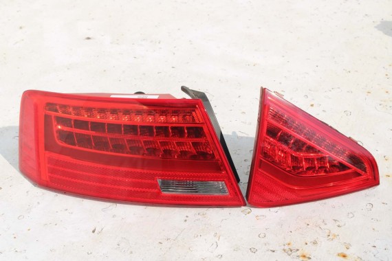 AUDI A5 SPORTBACK TYŁ ZDERZAK tylny + KLAPA BAGAŻNIKA LAMPY LED 8T 8T8 T9T9 LY9C S-LINE lampa 8T8945095F 8T8945096F 8T0945093C