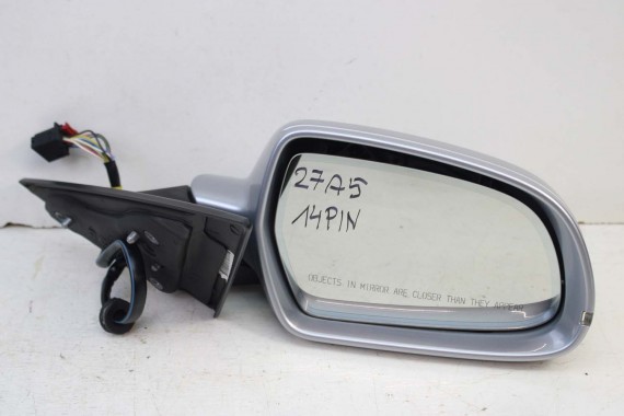 AUDI A5 SPORTBACK LUSTERKO DRZWI PRAWE 14 PIN 8T LZ7G L5L5 srebrny pinów kabli przewodów 8T8 8T1857410 8F0857528 8K0857536