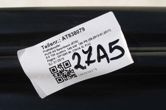 AUDI A4 A5 BELKA ZDERZAKA TYLNEGO TYŁ 8K0807332 8K0 807 332 8K0807331B 8T0807313 8T0807332 wzmocnienie 8K0807331 8T0807332 8K 8T