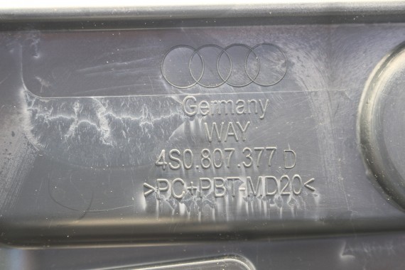 AUDI R8 II 4S ZDERZAK + KLAPA BAGAŻNIKA Matrix lampy lampa 0E0E LY9T Czarny CABRIO 4S7827029 4S7807649B 4S0807303E 4S0945095A