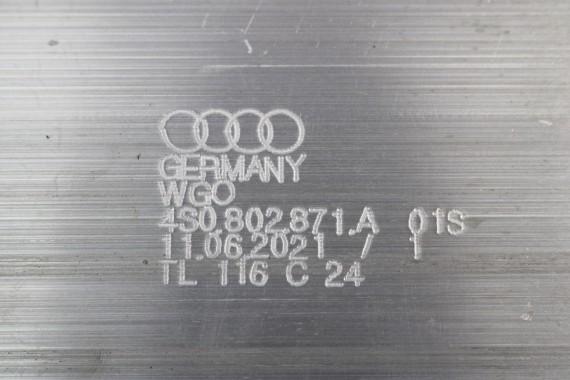 AUDI R8 II 4S WSPORNIK ŁAPA 4S0802871A 4S0 802 871 A 4S0802871A silnik ŁOŻE podpora  MOCOWANIE UCHWYT