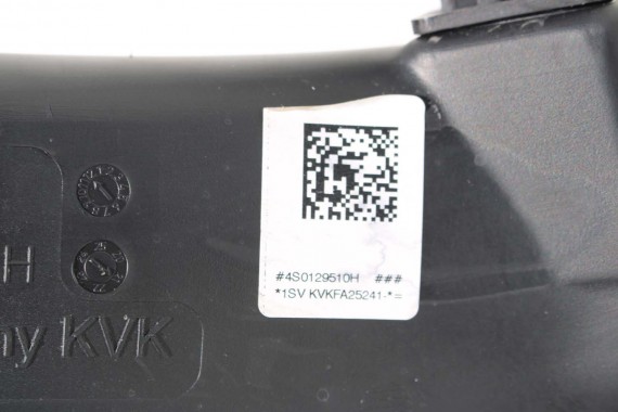 AUDI R8 II 4S ŁAPAK WLOT POWIETRZA 4S0129510H 4S0129520F kierownica wąż przewód rurka 4S01295109J 4S0129519J 4S0129739 4S0810675