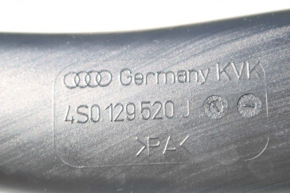 AUDI R8 II 4S ŁAPAK WLOT POWIETRZA 4S0129510H 4S0129520F kierownica wąż przewód rurka 4S01295109J 4S0129519J 4S0129739 4S0810675