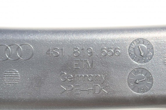 AUDI R8 II 4S ŁAPAK WLOT POWIETRZA 4S0129510H 4S0129520F kierownica wąż przewód rurka 4S01295109J 4S0129519J 4S0129739 4S0810675