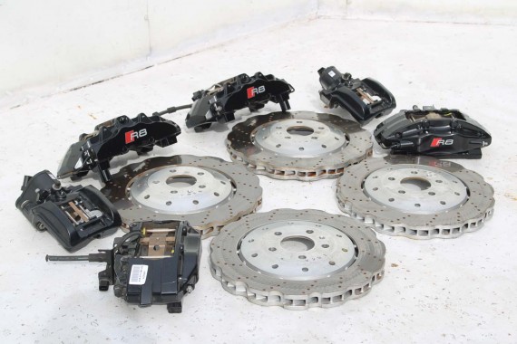AUDI R8 4S TARCZA HAMULCOWA 4S0615105AN 4S0615106AN 4S0615301B zacisk tarcze hamulcowe zaciski 4S0615601 4S0615405AG 4S0615406AG