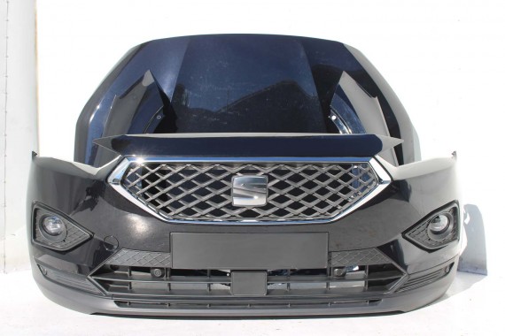 SEAT TARRACO PRZÓD MASKA ZDERZAK maska pas przedni lampy wzmocnienie błotnik lampa 2T2T LC9X głęboka czerń FULL LED