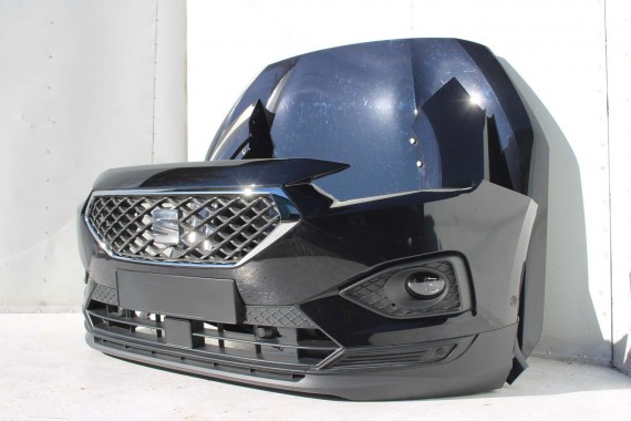 SEAT TARRACO PRZÓD MASKA ZDERZAK maska pas przedni lampy wzmocnienie błotnik lampa 2T2T LC9X głęboka czerń FULL LED