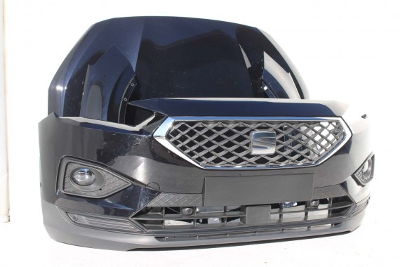 SEAT TARRACO PRZÓD MASKA ZDERZAK maska pas przedni lampy wzmocnienie błotnik lampa 2T2T LC9X głęboka czerń FULL LED