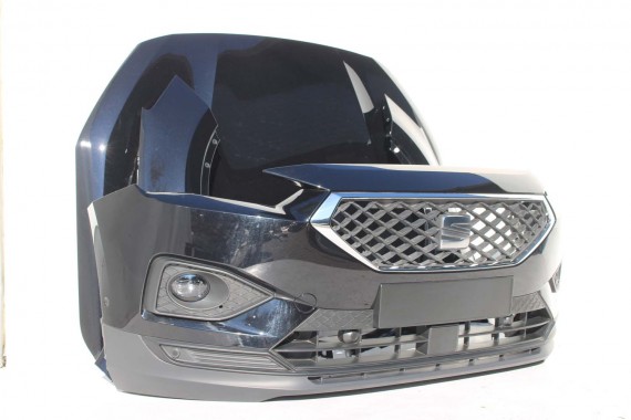 SEAT TARRACO PRZÓD MASKA ZDERZAK maska pas przedni lampy wzmocnienie błotnik lampa 2T2T LC9X głęboka czerń FULL LED