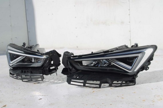 SEAT TARRACO PRZÓD MASKA ZDERZAK maska pas przedni lampy wzmocnienie błotnik lampa 2T2T LC9X głęboka czerń FULL LED
