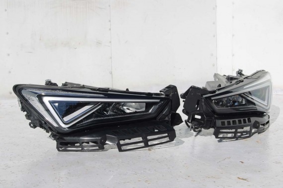 SEAT TARRACO PRZÓD MASKA ZDERZAK maska pas przedni lampy wzmocnienie błotnik lampa 2T2T LC9X głęboka czerń FULL LED