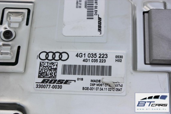 AUDI A6 A7 A8 WZMACNIACZ BOSE 4G1035223 4H 4G 4G1035223 4G1035223A 4G1035223 4G1035223A 4G1035223 4G1035223 4G1035223A 4G1035223