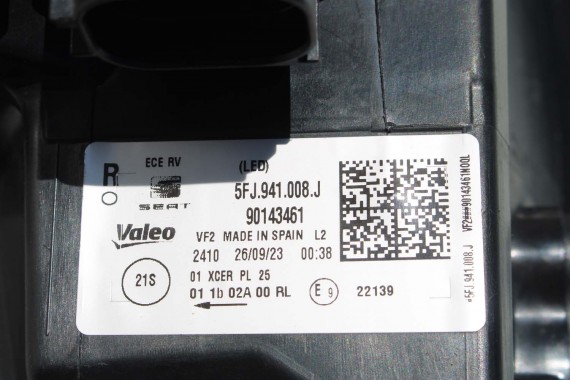 SEAT TARRACO PRZÓD MASKA ZDERZAK maska pas przedni lampy wzmocnienie błotnik lampa 2T2T LC9X głęboka czerń FULL LED