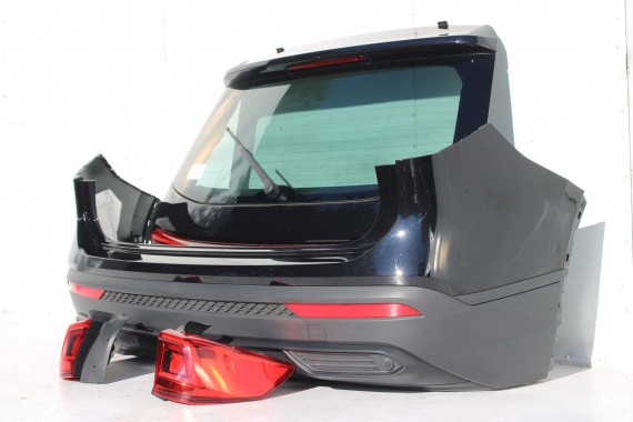 SEAT TARRACO TYŁ ZDERZAK + KLAPA BAGAŻNIKA + LAMPY lampa tylny 2T2T LC9X głęboka czerń LED ledy 5FJ807434  5FJ807521 5FJ827025A