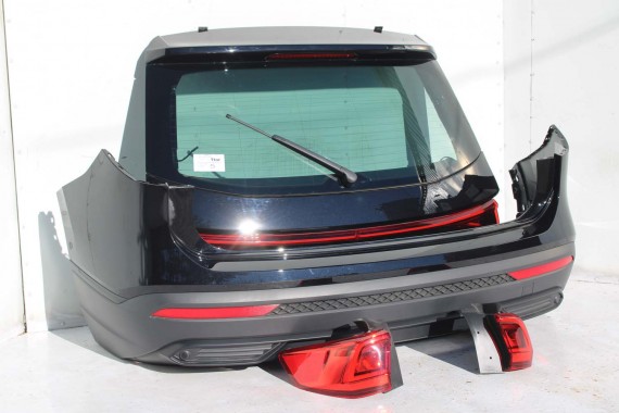 SEAT TARRACO TYŁ ZDERZAK + KLAPA BAGAŻNIKA + LAMPY lampa tylny 2T2T LC9X głęboka czerń LED ledy 5FJ807434  5FJ807521 5FJ827025A
