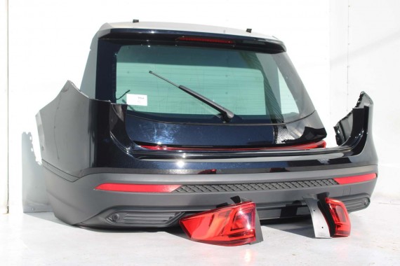 SEAT TARRACO TYŁ ZDERZAK + KLAPA BAGAŻNIKA + LAMPY lampa tylny 2T2T LC9X głęboka czerń LED ledy 5FJ807434  5FJ807521 5FJ827025A
