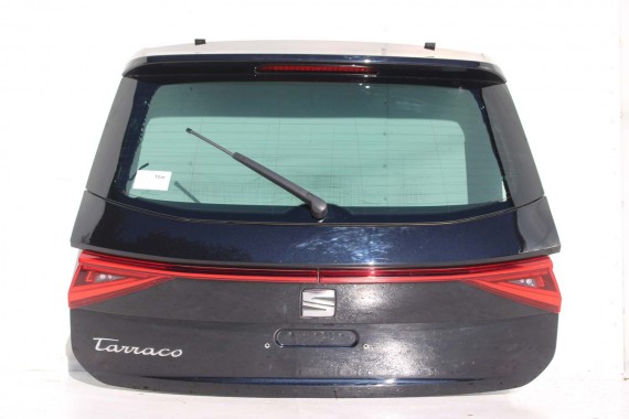 SEAT TARRACO TYŁ ZDERZAK + KLAPA BAGAŻNIKA + LAMPY lampa tylny 2T2T LC9X głęboka czerń LED ledy 5FJ807434  5FJ807521 5FJ827025A