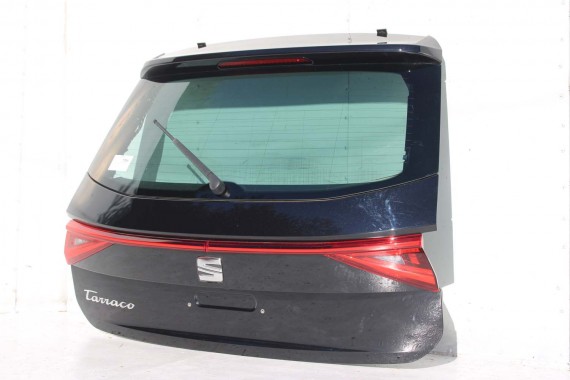 SEAT TARRACO TYŁ ZDERZAK + KLAPA BAGAŻNIKA + LAMPY lampa tylny 2T2T LC9X głęboka czerń LED ledy 5FJ807434  5FJ807521 5FJ827025A