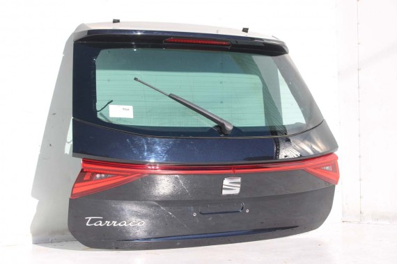 SEAT TARRACO TYŁ ZDERZAK + KLAPA BAGAŻNIKA + LAMPY lampa tylny 2T2T LC9X głęboka czerń LED ledy 5FJ807434  5FJ807521 5FJ827025A