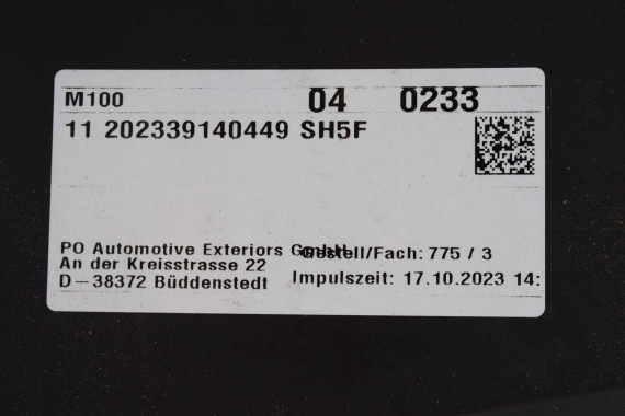 SEAT TARRACO TYŁ ZDERZAK + KLAPA BAGAŻNIKA + LAMPY lampa tylny 2T2T LC9X głęboka czerń LED ledy 5FJ807434  5FJ807521 5FJ827025A