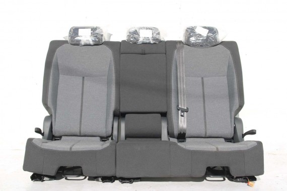 SEAT TARRACO FOTELE SIEDZENIA KOMPLET FOTELI FL LIFT fotel siedzenie tapicerka kanapa 5FJ welur czarne szare antracyt