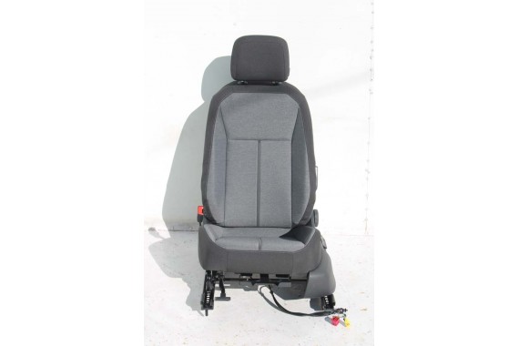 SEAT TARRACO FOTELE SIEDZENIA KOMPLET FOTELI FL LIFT fotel siedzenie tapicerka kanapa 5FJ welur czarne szare antracyt
