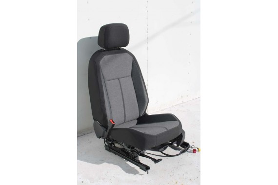 SEAT TARRACO FOTELE SIEDZENIA KOMPLET FOTELI FL LIFT fotel siedzenie tapicerka kanapa 5FJ welur czarne szare antracyt