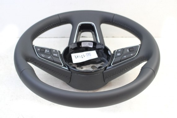 AUDI A3 Q2 KIEROWNICA 8V0419091CG 81A419091B 8V0 419 091 CG 81A 419 091 B INU - czarny FL LIFT skóra