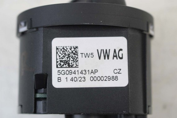 VW GOLF VII 7 TIGUAN PRZEŁĄCZNIK WŁĄCZNIK ŚWIATEŁ 5G0941431AP 5G0 941 431 AP TIGUAN TOURAN TERAMONT T-ROC CRAFTER 5G0941431BD