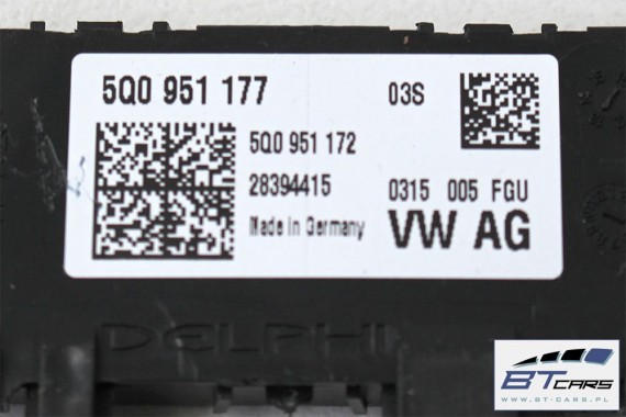 AUDI VW CZUJNIK RUCHU 5Q0951177 5Q0951172 5Q0951177 5Q0951172 5Q0951177 5Q0951172 5Q0951177 5Q0 951 172 CZUJNIKI 5Q0951172A A3
