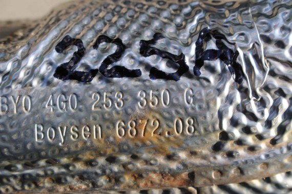 AUDI A4 A5 A6 Q5 RURA WYDECHOWA 2.0 TDi 4G0253350G BOYSEN 4G0 253 350 G 8K 8T 4G 8R 16 kilometrów przebieg 4G0253350G 4G0253350G