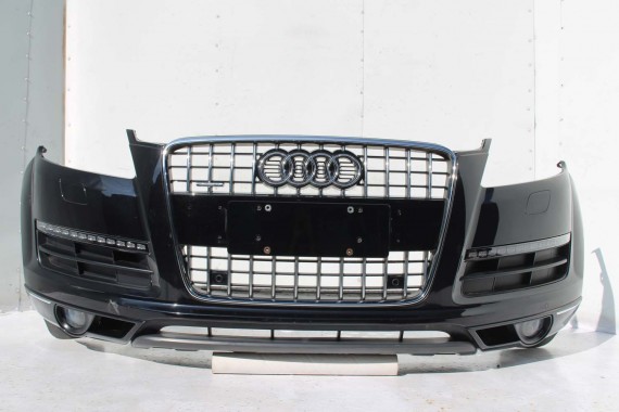 AUDI Q7 LIFT PRZÓD 4L maska błotniki zderzak pas przedni lampy wzmocnienie błotnik lampa xenon 2T2T LC9X Głęboka Czarny LED FL