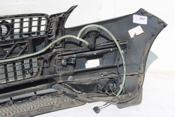 AUDI Q7 LIFT PRZÓD 4L maska błotniki zderzak pas przedni lampy wzmocnienie błotnik lampa xenon 2T2T LC9X Głęboka Czarny LED FL