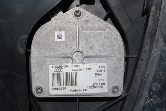 AUDI Q7 LIFT PRZÓD 4L maska błotniki zderzak pas przedni lampy wzmocnienie błotnik lampa xenon 2T2T LC9X Głęboka Czarny LED FL