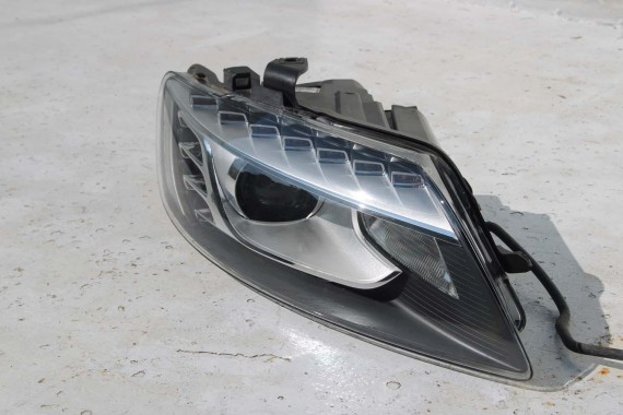 AUDI Q7 LIFT PRZÓD 4L maska błotniki zderzak pas przedni lampy wzmocnienie błotnik lampa xenon 2T2T LC9X Głęboka Czarny LED FL