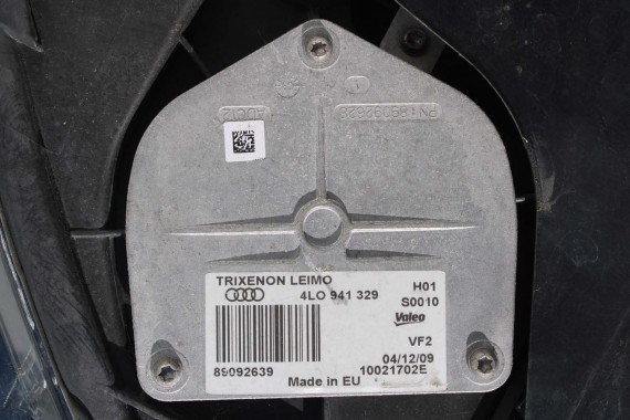 AUDI Q7 LIFT PRZÓD 4L maska błotniki zderzak pas przedni lampy wzmocnienie błotnik lampa xenon 2T2T LC9X Głęboka Czarny LED FL