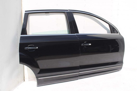 AUDI Q7 DRZWI PRAWE PRZÓD + TYŁ STRONA PRAWA przednie +tylne 2 sztuki 4L Kolor 2T2T LC9X Głęboka Czarny 4L0831052 4L0833052 LIFT