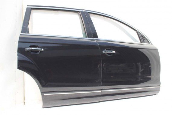 AUDI Q7 DRZWI PRAWE PRZÓD + TYŁ STRONA PRAWA przednie +tylne 2 sztuki 4L Kolor 2T2T LC9X Głęboka Czarny 4L0831052 4L0833052 LIFT