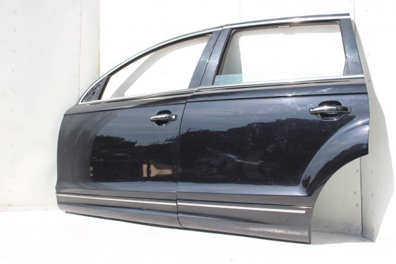 AUDI Q7 DRZWI LEWE PRZÓD + TYŁ STRONA LEWA przednie + tylne 2 sztuki 4L Kolor 2T2T LC9X Głęboka Czarny 4L0831051 4L0833051 LIFT