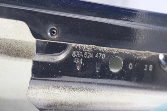 AUDI Q3 83A II PRZÓD maska błotniki zderzak pas przedni lampy wzmocnienie błotnik lampa FULL B9B9 LX5E Kosmosblau Niebieski F3